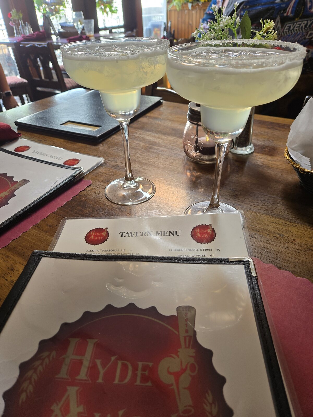 Margarita at Hyde-Away Restaurant and Tap Room in Stillwater, New Jersey